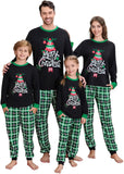 VS&LLWQ Family Christmas Pjs Matching Sets Christmas Pajamas for Family Christmas Elf Pjs Holiday Xmas Jammies Set