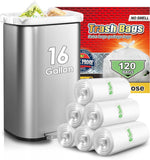 10 Gallon 200 Counts Extra Strong Trash Bags Tall Kitchen Garbage Bags by Teivio, 9 Gallon 10 Gallon,Bathroom Trash Can Bin Liners, Intended for Home,Plastic Bags for office kitchen Garden,Black