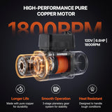 VEVOR 13,500 lb Electric, Truck Winch 12V DC 3/8 in x 80 ft Synthetic Rope Aluminum Fairlead Wireless & Wired Remote Control, 13500 lbs, IP55 Waterproof Towing for Off Road Jeep SUV Boat