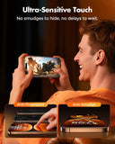 UNBREAKcable for iPhone 16 Pro Max Privacy Screen Protector, Tempered Glass Film [DustProof OneStep] [25° Anti-Spy] [9H Military-Grade Shatterproof] [Bubble Free] for Apple ProMax 6.9"-2 Pack