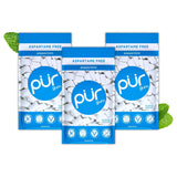 PUR Gum | Aspartame Free Chewing Gum | 100% Xylitol | Natural Spearmint Flavored Gum, 55 Pieces (Pack of 3)