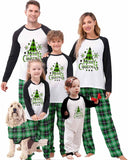 VS&LLWQ Family Christmas Pjs Matching Sets Christmas Pajamas for Family Christmas Elf Pjs Holiday Xmas Jammies Set