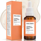 Maruderm Vitamin C and Peptide Serum: Brighten, Hydrate & Rejuvenate - Paraben & Fragrance Free, Anti-Aging Skin Brightening Treatment