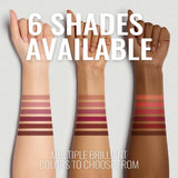 Jolilab 4 Colors Lip Stain Set:Marker Matte Liquid Lip Stain Pen,Highly Pigmented,Long-Lasting,Lip Liner Lip Contour Multi-Use.(#01+02+03+04)