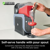 Ninja FS301 Professional Maker with RapidChill Technology, 88 oz Drink & Slushie Machine, 5 Preset Programs, Frozen Margaritas, Frappés, and More, Premium Accents, Black (Renewed)