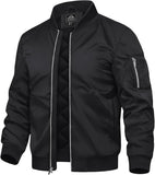 7DAY'S Men's Bomber Jackets Thermal Quilted Jacket Water Resistant Warm Winter Coats