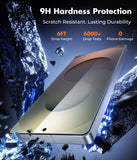 UNBREAKcable Screen Protector for Samsung Galaxy S25 Ultra [3-Pack] [9H] [Fingerprint Friendly] [HD Clarity] [Anti-Scratch] [Bubble-Free] [Easy Installation] Tempered Glass 6.9 Inch