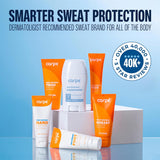 Carpe Underarm Antiperspirant and Deodorant, Clinical strength with Rose Water scent, Combat excessive sweating Stay fresh and dry, Great for hyperhidrosis