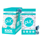 PUR Gum | Aspartame Free Chewing Gum | 100% Xylitol | Natural Spearmint Flavored Gum, 55 Pieces (Pack of 3)