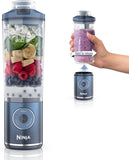 Ninja Blast Max, Portable Blender + Twist & Go, Personal Smoothie, Blend, Ice Crush, 3 Programs, Cordless, 22 oz removable Vessel, Dishwasher Safe, Leakproof, Silver, BC251SL