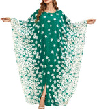 Embroidered Abaya Kaftans for Women Modern Elegant Dubai Moroccan Dubai Kaftan Dresses Abaya for Women Muslim Dress
