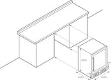 NewAir Beverage Refrigerator Cooler with 177 Can Capacity
