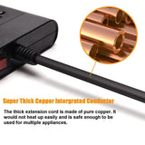 9.8ft USB Power Strip Surge Protector