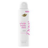 Dove Whole Body Deo Alcohol Free Deodorant Spray for Women Gardenia Breeze 4 oz
