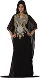 KoC Women's Kaftan Maxi Dress Farasha Caftan KFTN116-White