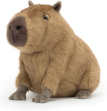 Jellycat Clyde Capybara Stuffed Animal, 9.5 inches - Capybara Plush Toy - Classic Children's Gift