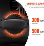 VEVOR 8KW Diesel Heater, 12V/24V All in One Diesel Air Heater, with Bluetooth APP Control, Remote Control and Display Screen, CO Alarm, Fast Heating Portable Diesel Heater for Vehicles and Garage