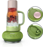 Ninja BlendBOSS | Personal Smoothie Blender and Tumbler | 26oz Travel Tumbler w/Leakproof Lid & Intergrated Chug Spout | AutoIQ Technololgy | 1200 Peak Watt | Cyberspace | DB301CYBRN | (NEW)