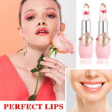 4 Pack Aloe Vera Lipstick,Long Wear Nourishing Lip stick,Waterproof Moisturizing Color Changing Lip Balm Lipstick,Lip Gloss,Magic Temp Color Change Matte Lip Gloss Makeup