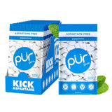 PUR Gum | Aspartame Free Chewing Gum | 100% Xylitol | Natural Spearmint Flavored Gum, 55 Pieces (Pack of 3)