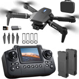 Drone MAX 2025 – Dual Camera, 1080p HD, 40min Battery, Obstacle Avoidance, Remote Control, USB Charging
