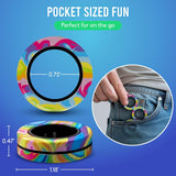 BUNMO Magnetic Rings Stocking Stuffers for Teens - Fidget Toys Adults - Stocking Stuffers for Boys - Magnetic Fidget Rings - Improved Stronger Magnets - Great Teen Gift - Multicolor