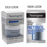 Neutrogena Rapid Wrinkle Repair Retinol Face Moisturizer, Daily Anti-Aging Face Cream with Retinol & Hyaluronic Acid to Fight Fine Lines, Wrinkles, & Dark Spots, 1.7 oz