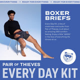 Pair of Thieves 4 Pack Mens Boxer Briefs - Soft, Stretchy, Moisture-Wicking Underwear for Men - All-Day Comfort and Support