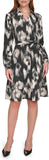 Calvin Klein Women's Casual Everyday Long Sleeve Aline Dress