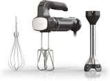 Ninja CI100C Foodi Power Mixer System Immersion Blender and HandMixer Combo, Black