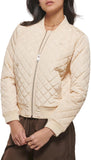 Levi's Women's Diamond Quilted Bomber Jacket With Front Pockets - Regular & Plus Sizes