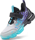 JMFCHI Kids Sneakers Boys Girls Tennis Running Shoes Outdoor Hiking Sneaker for Boys Athletic Breathable