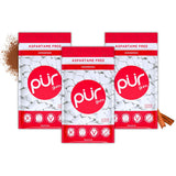 PUR Gum | Aspartame Free Chewing Gum | 100% Xylitol | Natural Spearmint Flavored Gum, 55 Pieces (Pack of 3)
