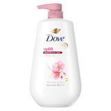 Dove Sakura Body Wash Uplift Sakura Blossom and Yuzu for 24hr Lotion-Soft Skin Moisturizing Skin Cleanser with No Sulfates No Parabens 30.6 Fl Oz