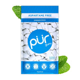 PUR Gum | Aspartame Free Chewing Gum | 100% Xylitol | Natural Spearmint Flavored Gum, 55 Pieces (Pack of 3)