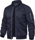 7DAY'S Men's Bomber Jackets Thermal Quilted Jacket Water Resistant Warm Winter Coats