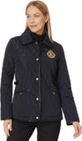 Lauren Ralph Lauren womens Quilt Sb Pu Side Tabs/Trim W Crest