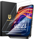 UNBREAKcable Anti-Glare Screen Protector for iPhone 16 Pro Max [2-Pack], 9H Hardness Tempered Glass, Anti-fingerprint, Enhanced Clarity, Anti-Blue Light, Easy to Install, Polishing Cloth Included