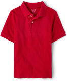 The Children's Place Boys' Uniform Short Sleeve Pique Polo