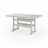 SoPoly 72" Savannah Farmhouse Counter Table