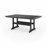 SoPoly 72" Savannah Farmhouse Dining Table