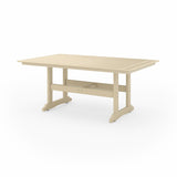 SoPoly 72" Savannah Farmhouse Dining Table