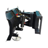 72-Inch Heavy-Duty Snow Plow Skid Steer Attachment With Dozer Blade (SAK27518)