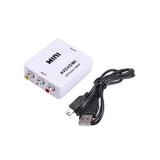 720p 1080p Upscaler Mini Composite AV CVBS 3RCA to HDMI Video Converter Adapter