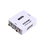 720p 1080p Upscaler Mini Composite AV CVBS 3RCA to HDMI Video Converter Adapter