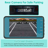 720P Dual Dash Car Camera Recorder with Motion Detection Light