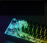 Light-transmitting Personalized Keycaps With Side Illumination For A Creative Touch