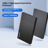 25-inch Type-C Mobile Hard Disk Box USB31