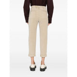 Peserico Neutrals Trousers - Straight Trousers Women