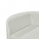 116' Modern Curved Sectional Sofa with High-Density Fully Compressed Sponge and Chaise Lounge, Pearl Upholstery, 2-Piece Set, Fully Assembled Right Hand Facing, Perfect for Living Room, Lounge